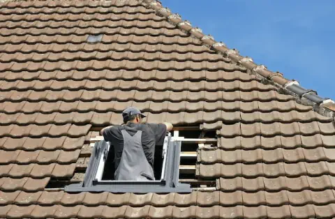 Pose de velux - Oysonville